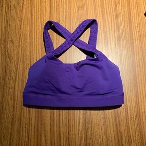 lululemon purple sports bra